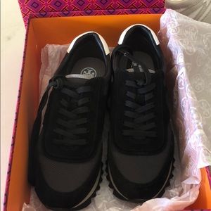 Black tory Burch sneakers